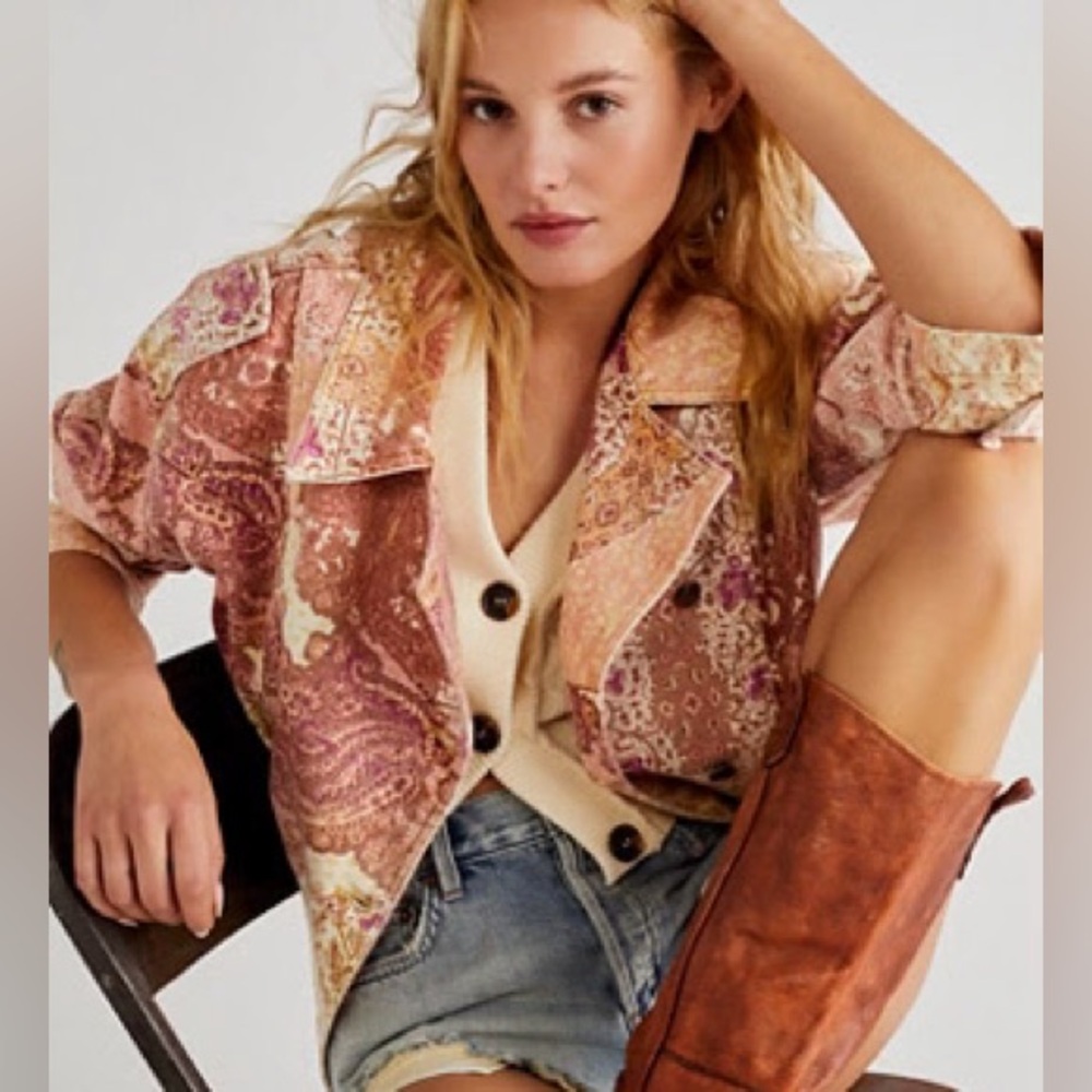 Free People Nadia Moto Jacket